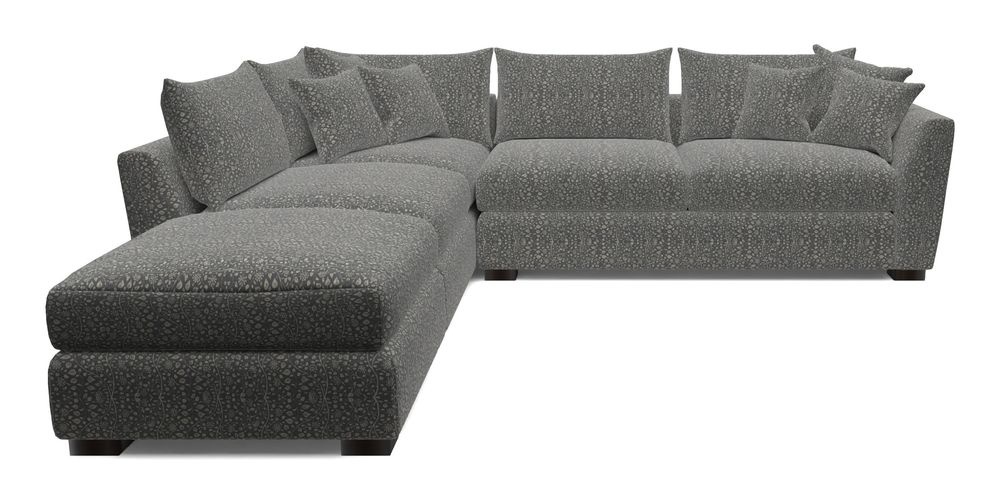 Combi Corner Unit And Footstool RHF