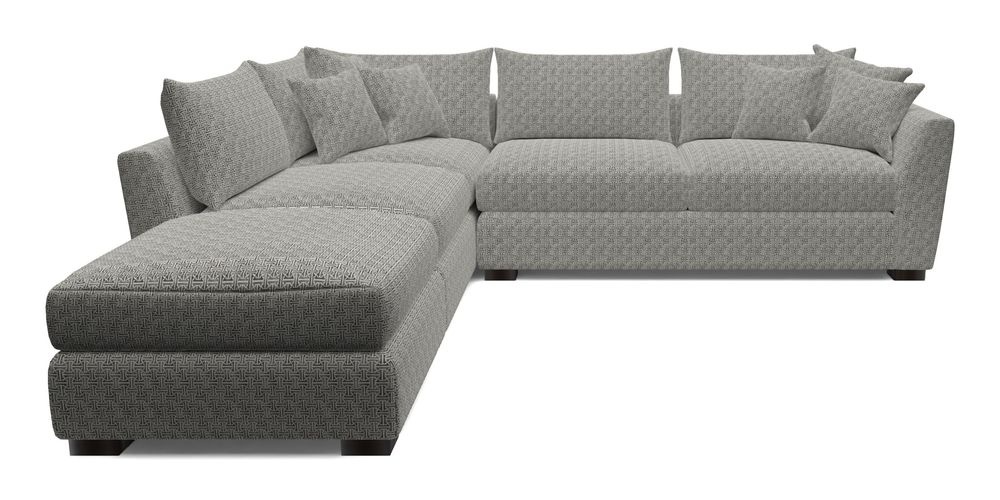 Combi Corner Unit And Footstool RHF