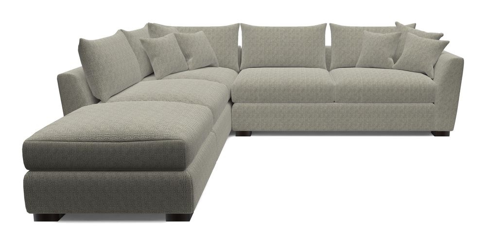 Combi Corner Unit And Footstool RHF