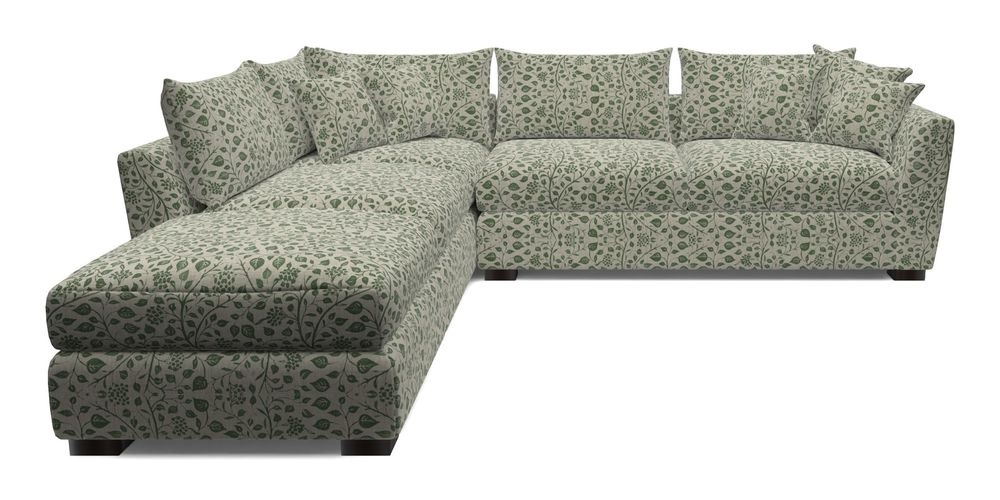 Combi Corner Unit And Footstool RHF