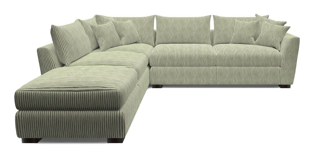 Combi Corner Unit And Footstool RHF