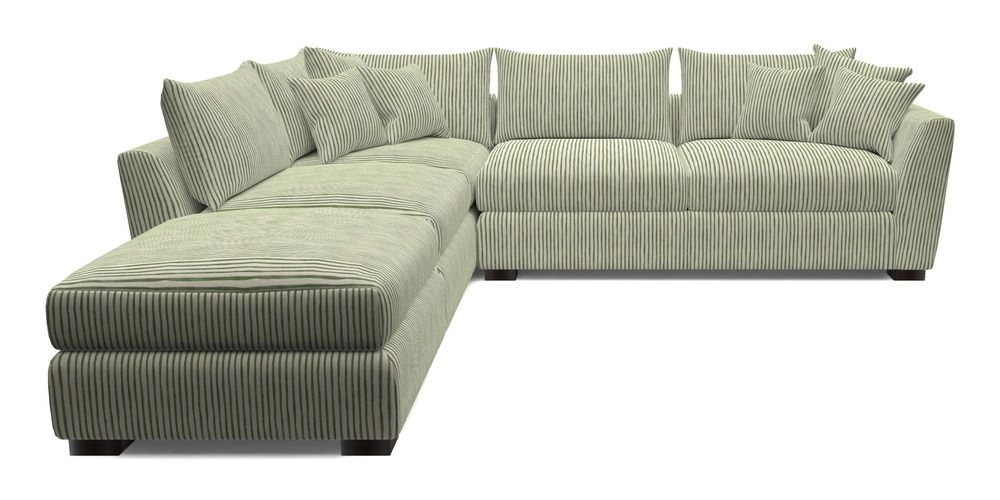 Combi Corner Unit And Footstool RHF