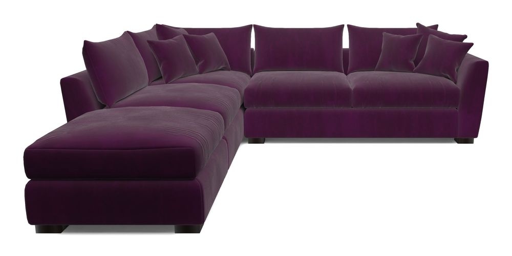 Combi Corner Unit And Footstool RHF