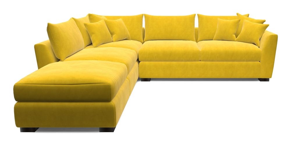 Combi Corner Unit And Footstool RHF