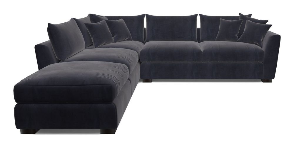 Combi Corner Unit And Footstool RHF