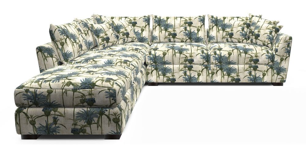 Combi Corner Unit And Footstool RHF