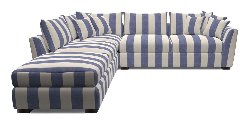 Combi Corner Unit And Footstool RHF