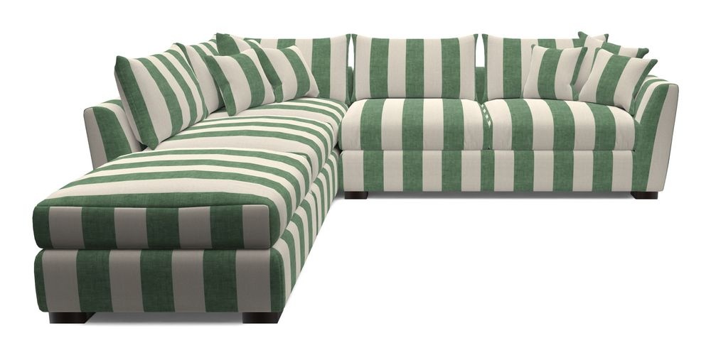 Combi Corner Unit And Footstool RHF