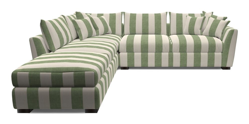 Combi Corner Unit And Footstool RHF