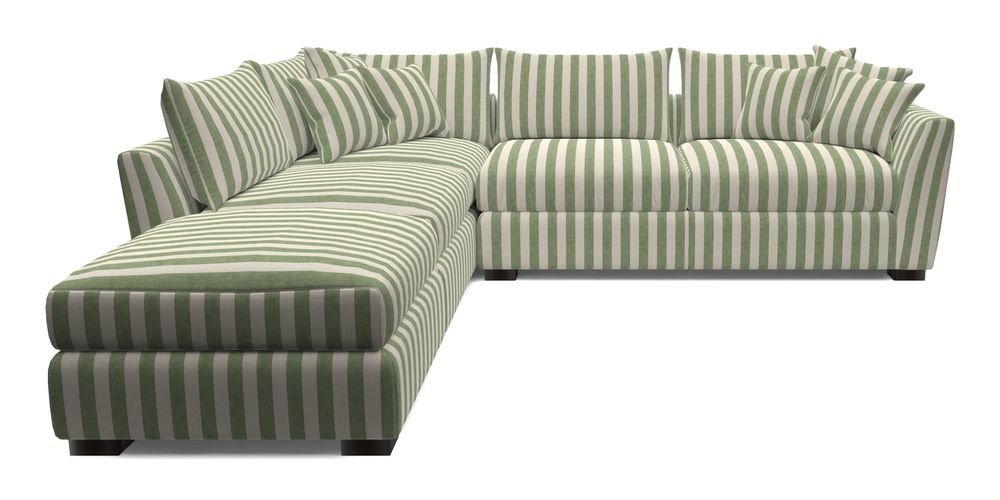 Combi Corner Unit And Footstool RHF