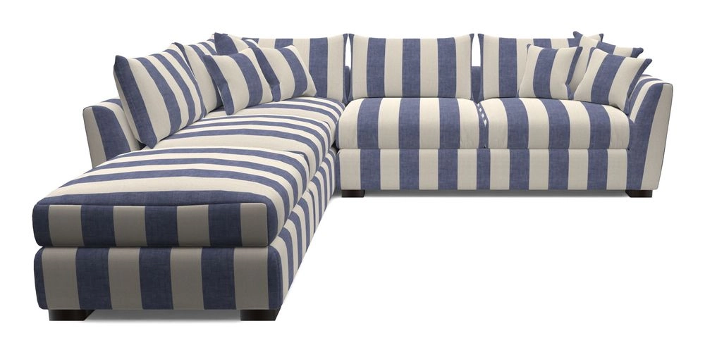 Combi Corner Unit And Footstool RHF