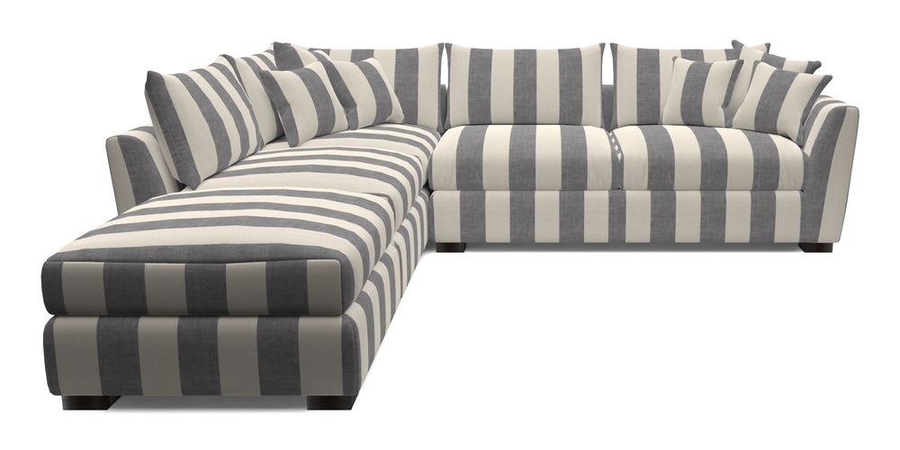 Combi Corner Unit And Footstool RHF