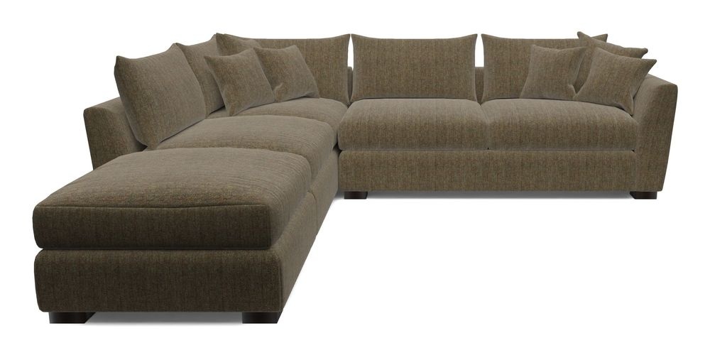 Combi Corner Unit And Footstool RHF