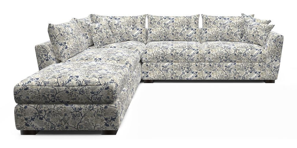 Combi Corner Unit And Footstool RHF