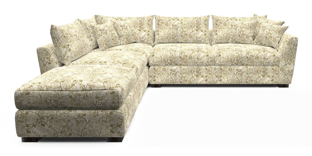 Combi Corner Unit And Footstool RHF