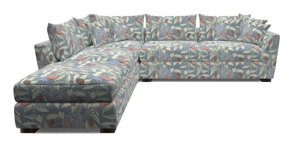 Combi Corner Unit And Footstool RHF