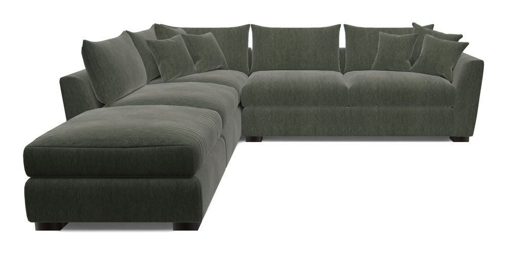 Combi Corner Unit And Footstool RHF