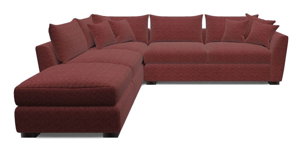 Combi Corner Unit And Footstool RHF