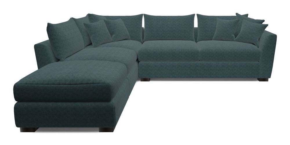 Combi Corner Unit And Footstool RHF