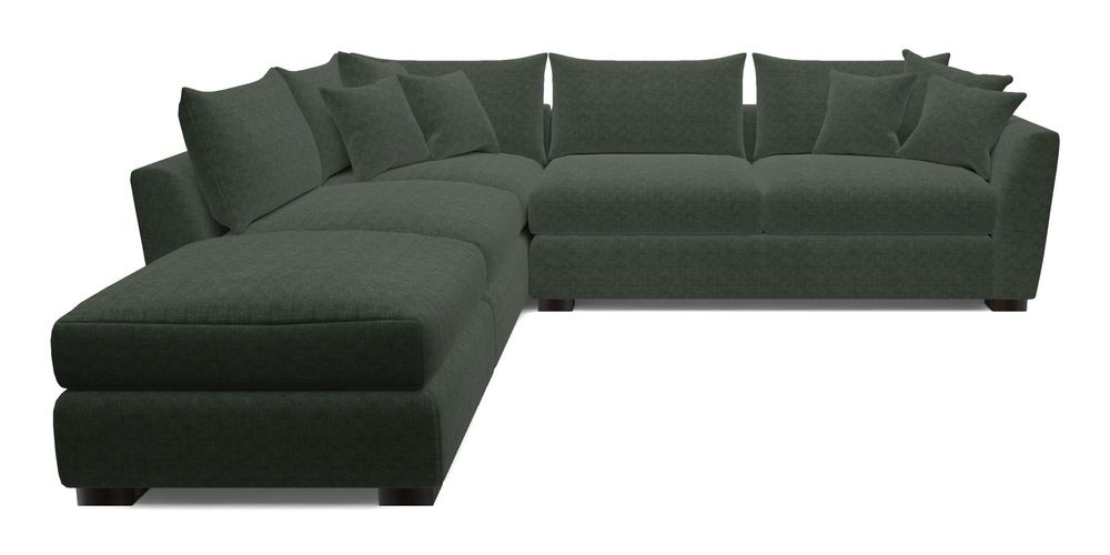 Combi Corner Unit And Footstool RHF