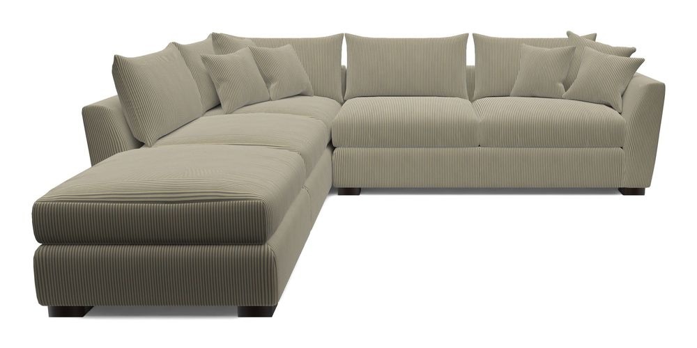 Combi Corner Unit And Footstool RHF