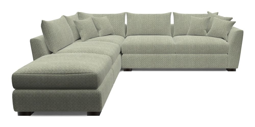 Combi Corner Unit And Footstool RHF