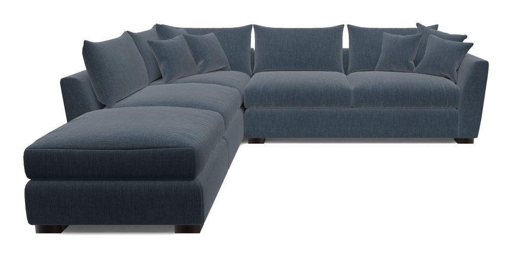 Combi Corner Unit And Footstool RHF