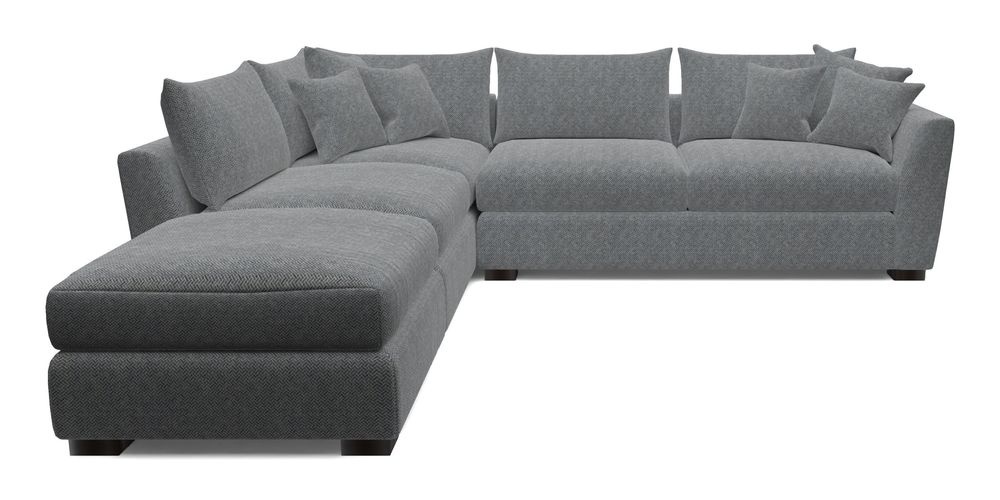 Combi Corner Unit And Footstool RHF