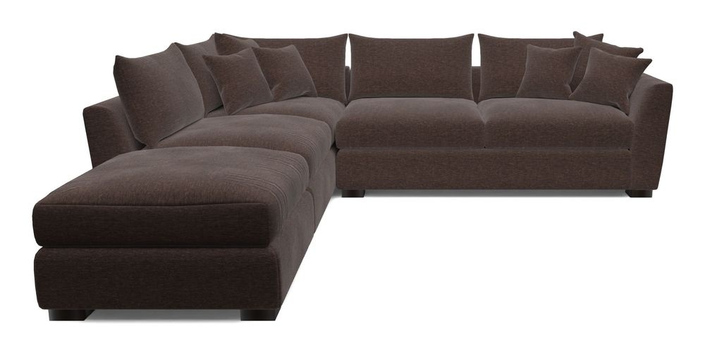 Combi Corner Unit And Footstool RHF