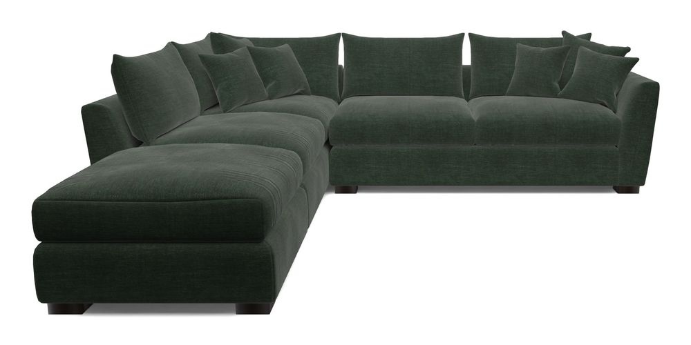 Combi Corner Unit And Footstool RHF