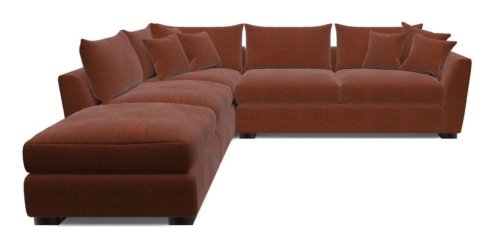 Combi Corner Unit And Footstool RHF