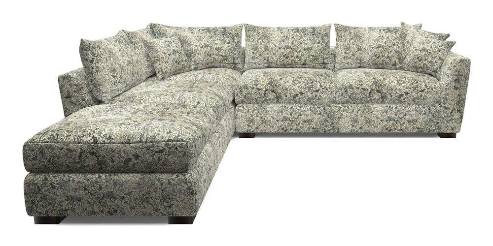 Combi Corner Unit And Footstool RHF