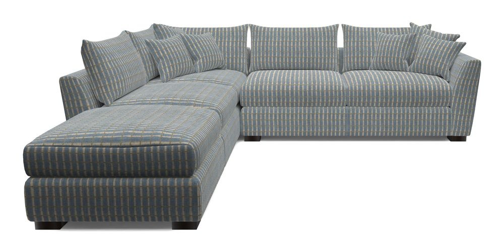 Combi Corner Unit And Footstool RHF