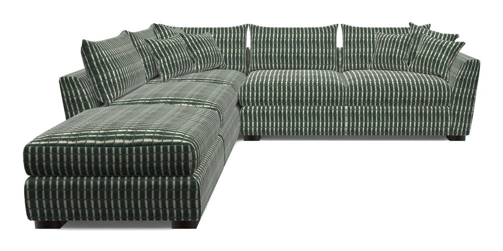 Combi Corner Unit And Footstool RHF