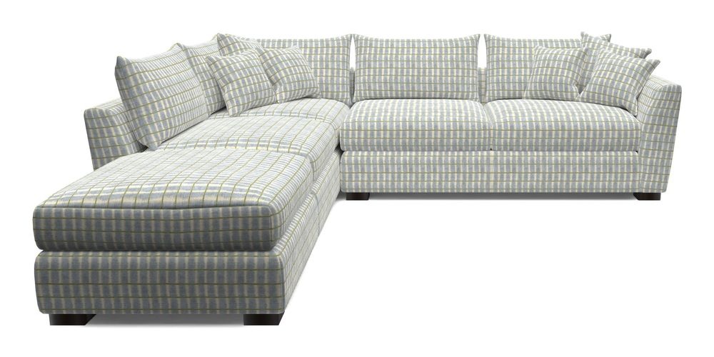 Combi Corner Unit And Footstool RHF