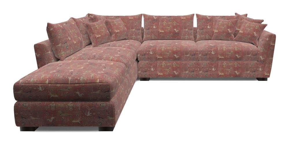 Combi Corner Unit And Footstool RHF