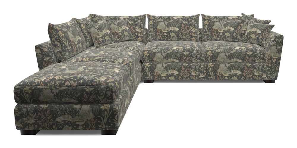 Combi Corner Unit And Footstool RHF