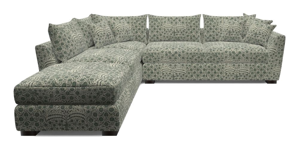 Combi Corner Unit And Footstool RHF