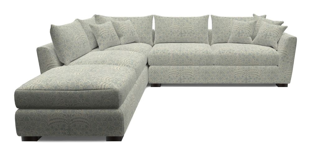 Combi Corner Unit And Footstool RHF