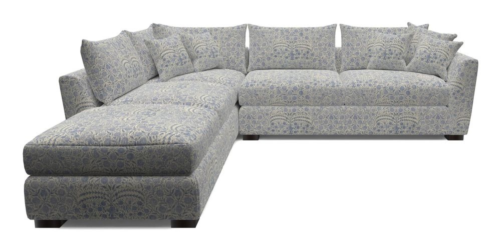 Combi Corner Unit And Footstool RHF