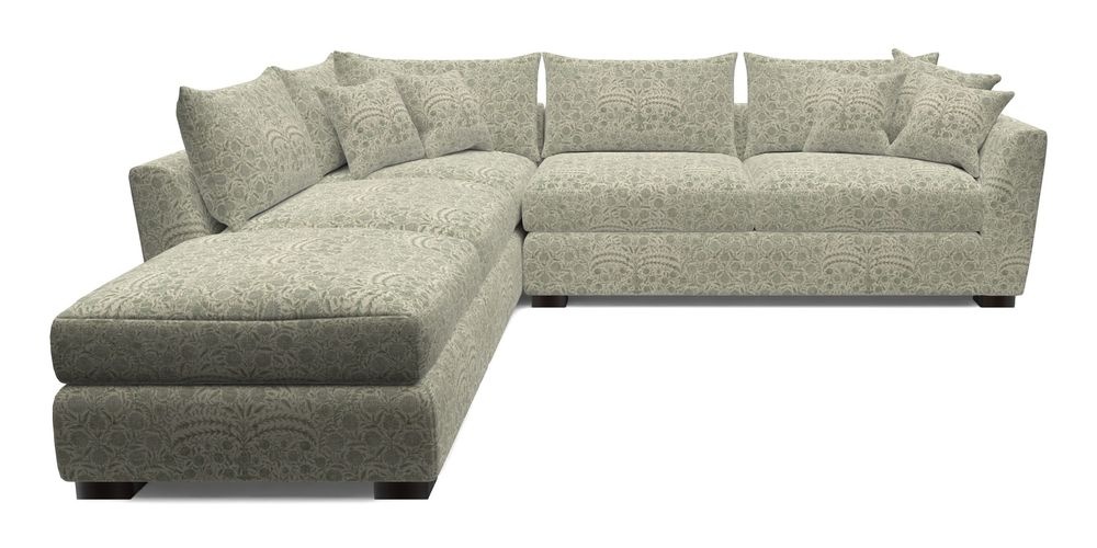 Combi Corner Unit And Footstool RHF