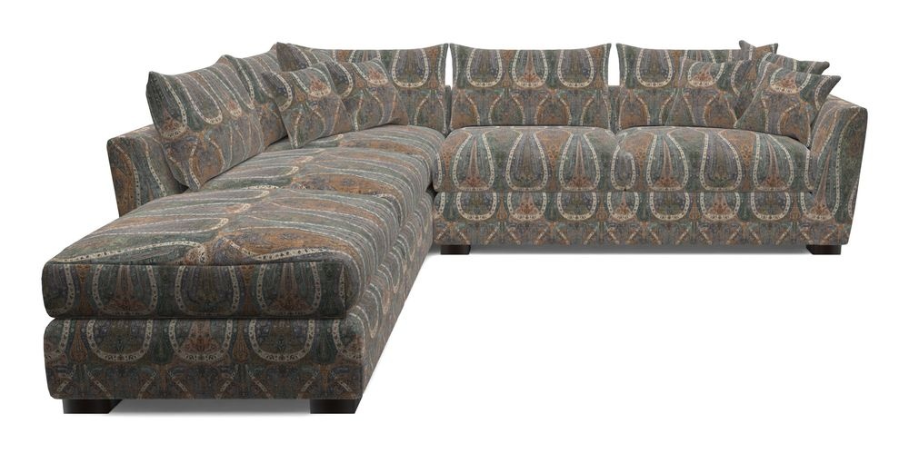 Combi Corner Unit And Footstool RHF