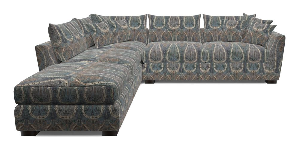 Combi Corner Unit And Footstool RHF