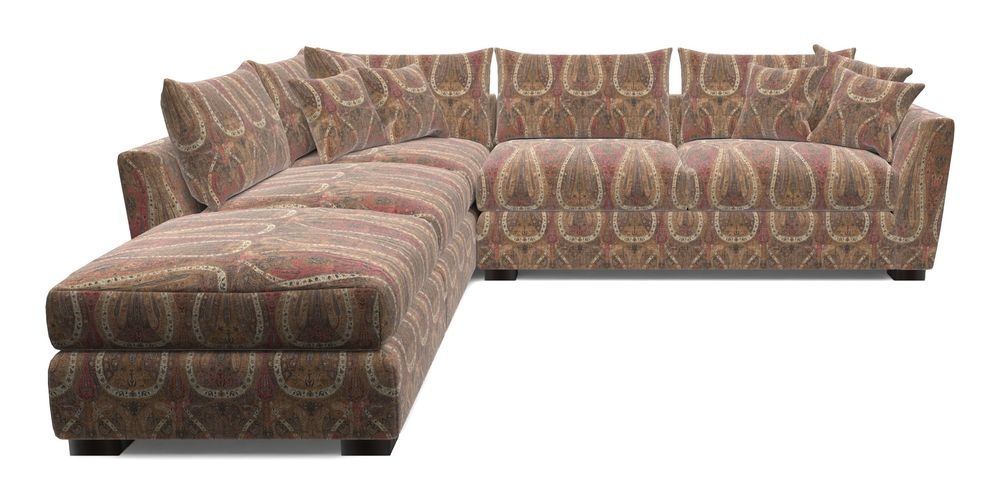 Combi Corner Unit And Footstool RHF