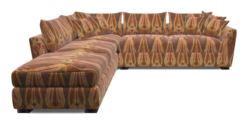 Combi Corner Unit And Footstool RHF