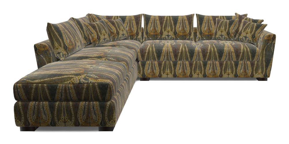 Combi Corner Unit And Footstool RHF