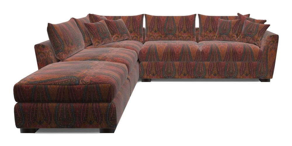 Combi Corner Unit And Footstool RHF