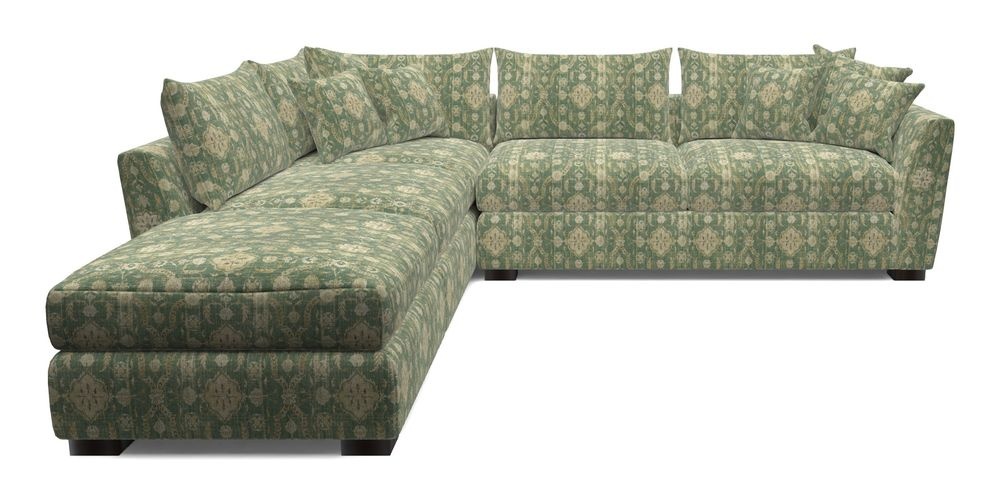 Combi Corner Unit And Footstool RHF