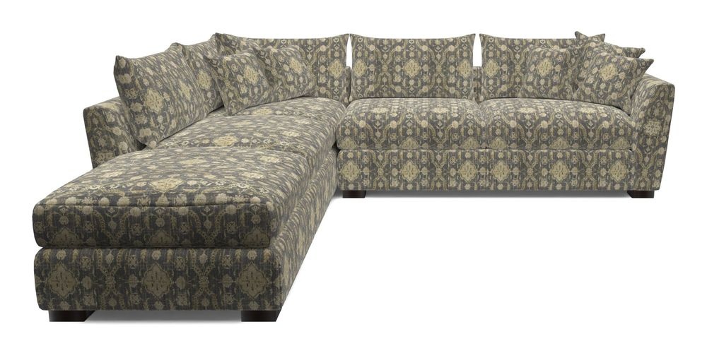 Combi Corner Unit And Footstool RHF