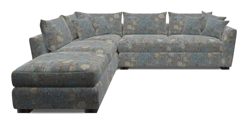 Combi Corner Unit And Footstool RHF